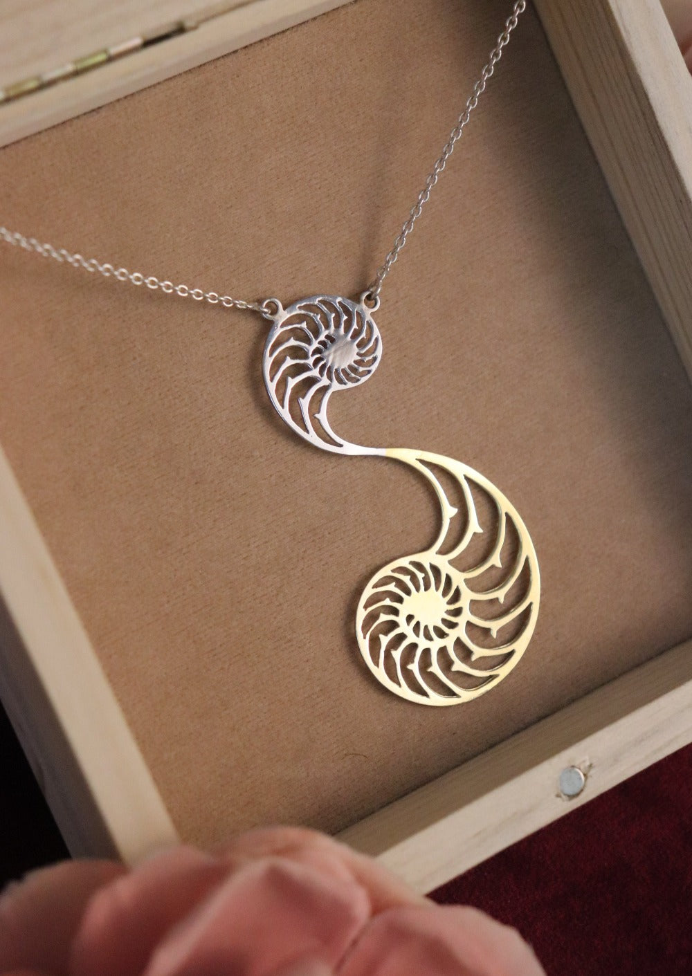 Nautilus Dual Necklace