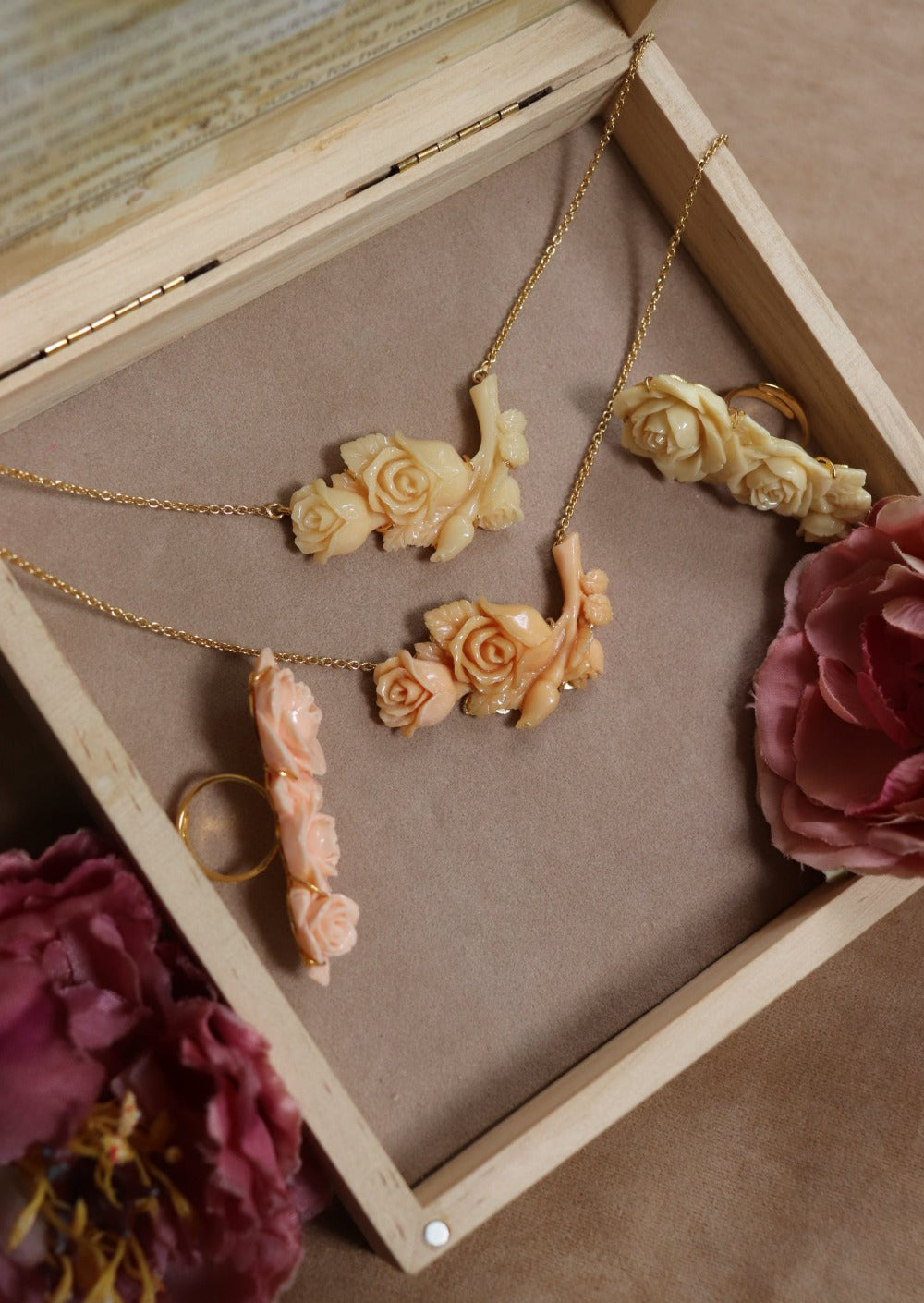 Stop and smell the Roses Necklace