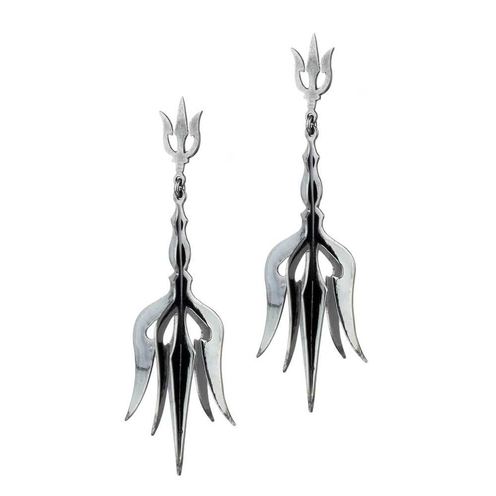 3D Trishul Earrings