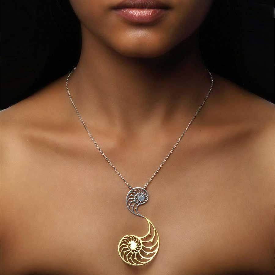 Nautilus Dual Necklace