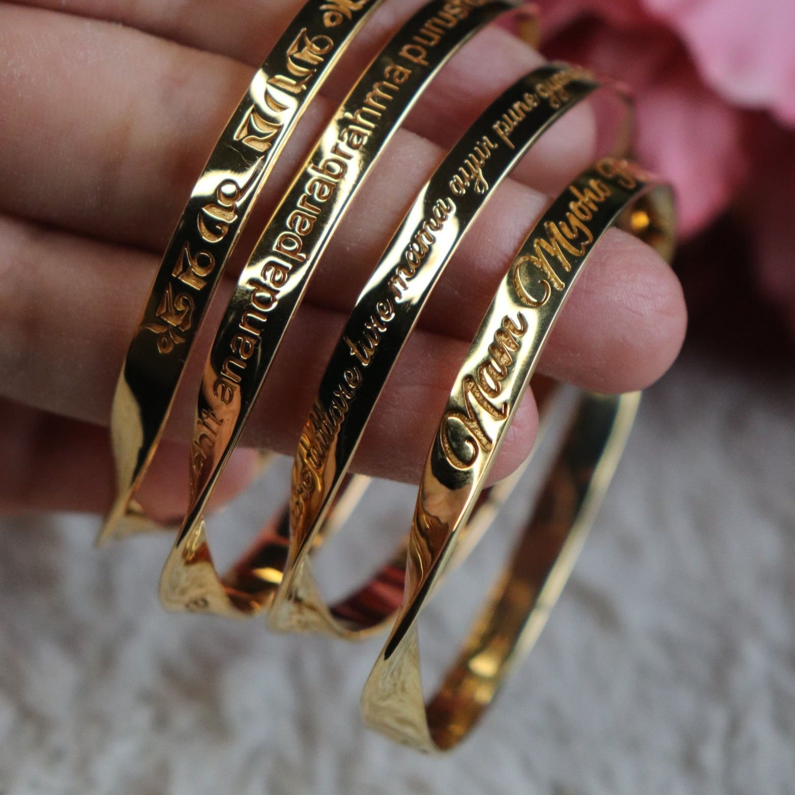 Nam Myoho Renge Kyo Bangle