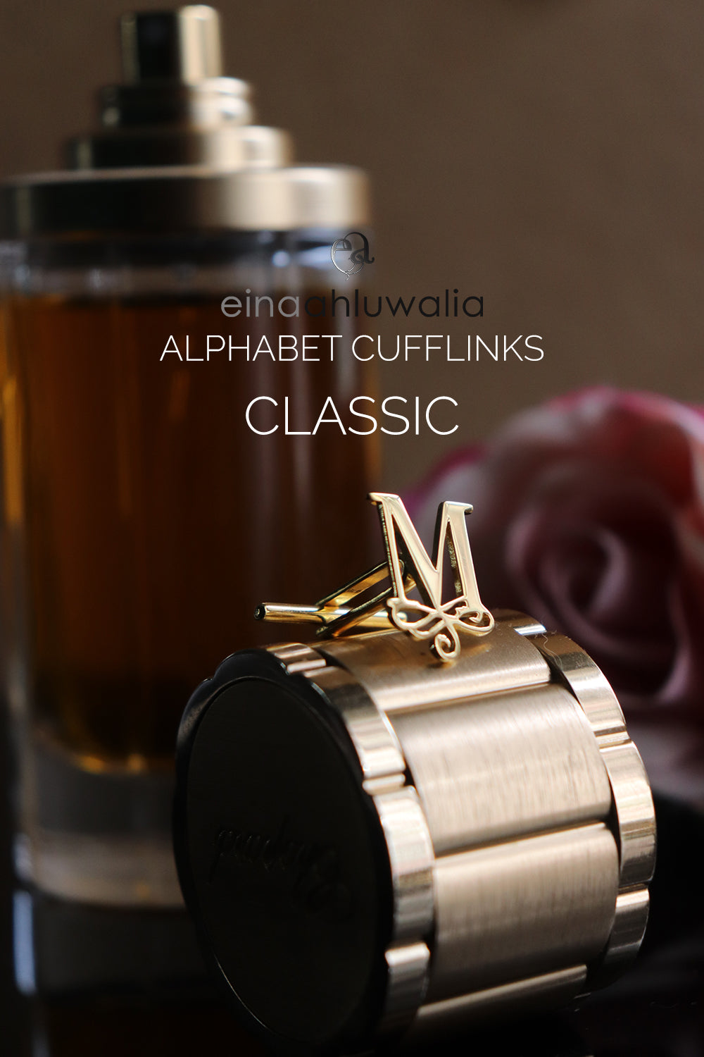 Alphabet Cufflinks - English