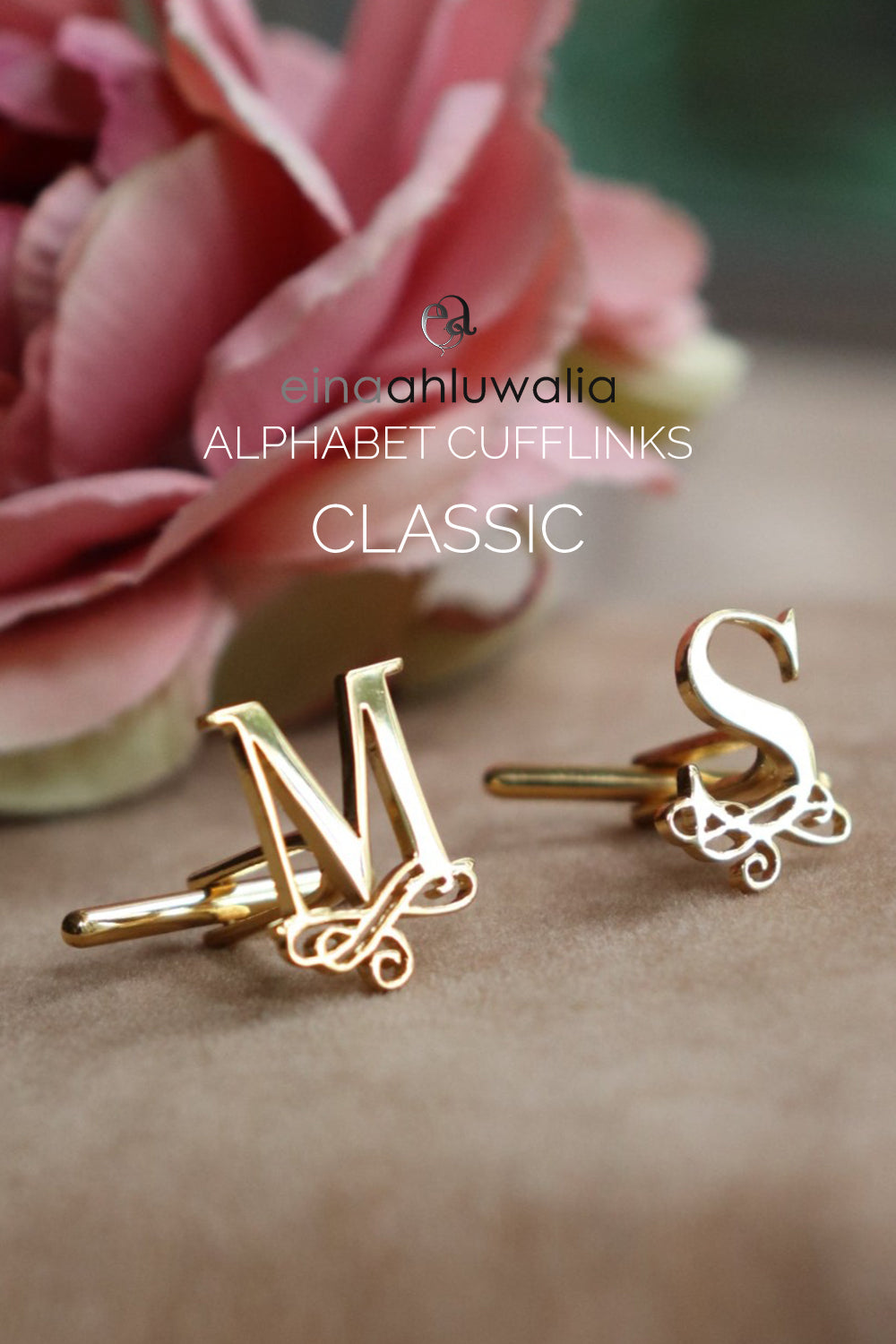 Alphabet Cufflinks - English