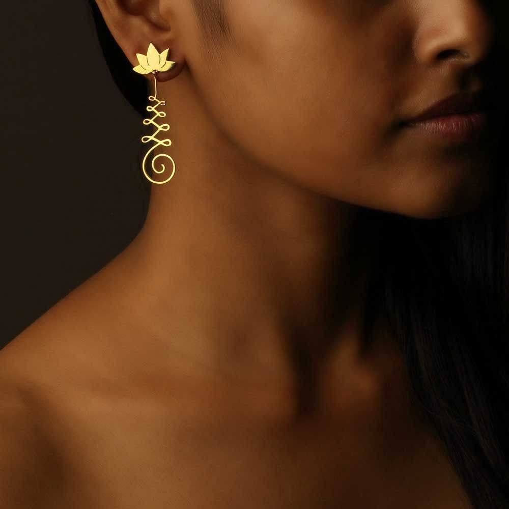 Unalome Earrings