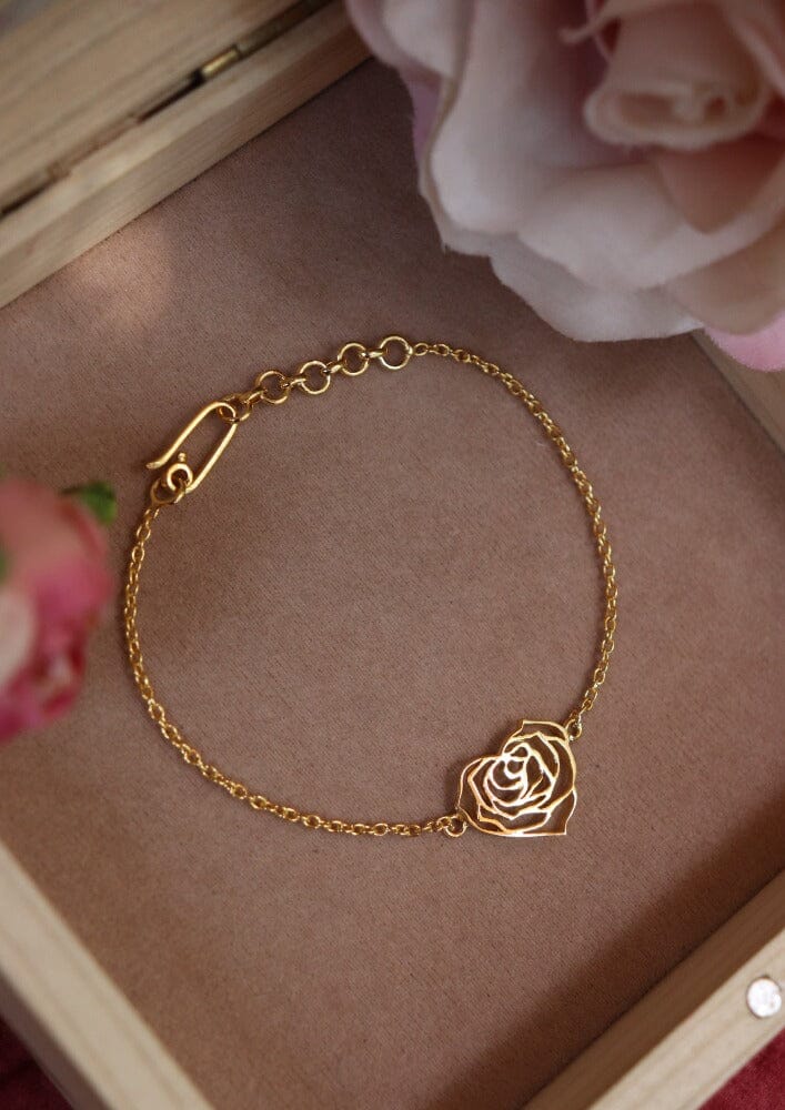 My Heart Rose Bracelet