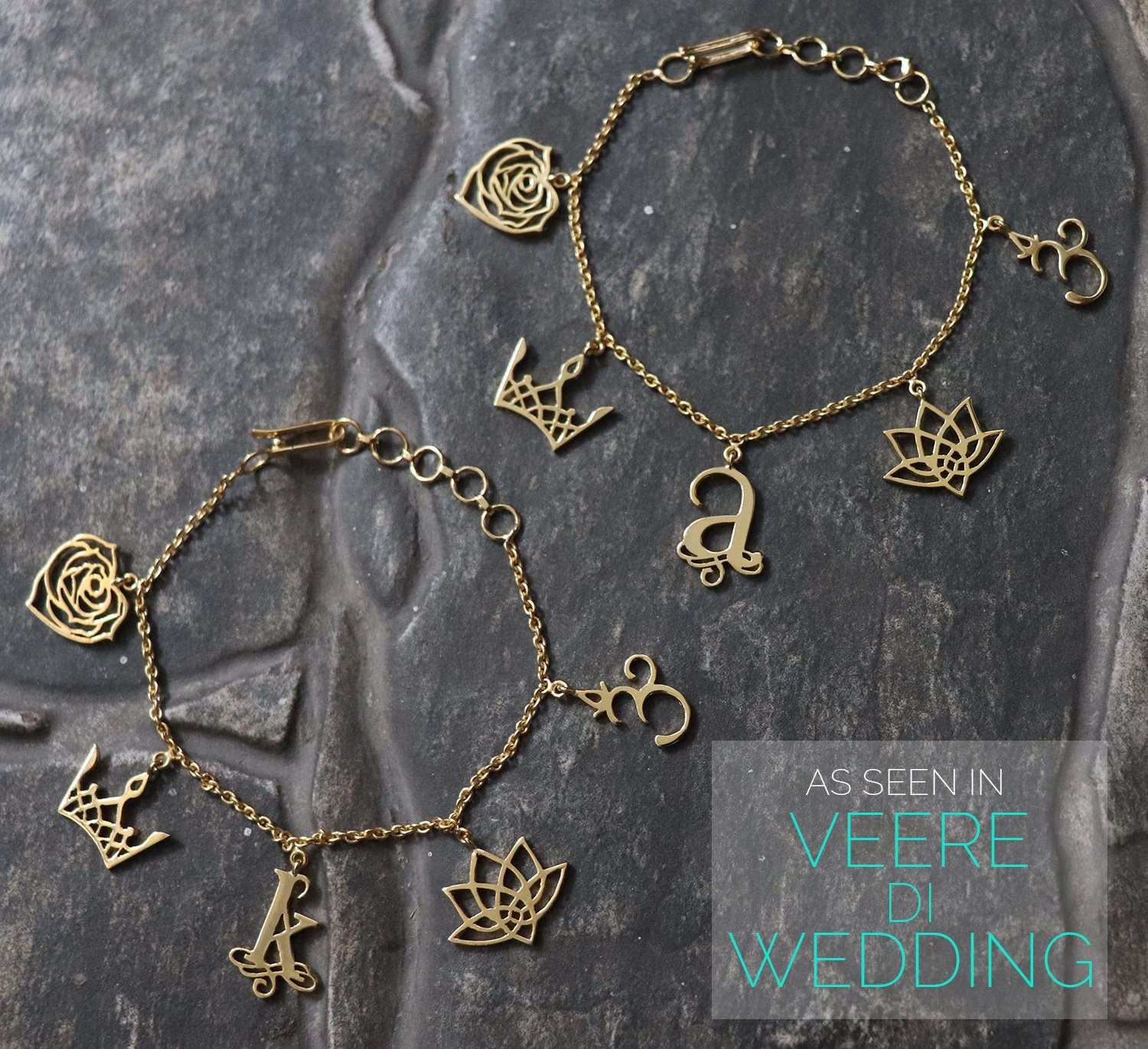 Eina Charm Bracelet -  As seen in Veere Di Wedding