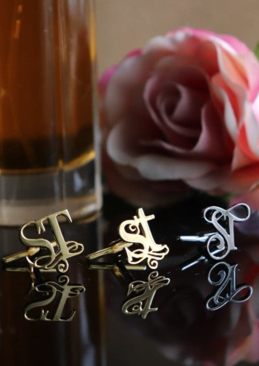 Monogram Cufflinks - English