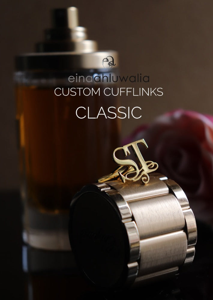 Monogram Cufflinks - English