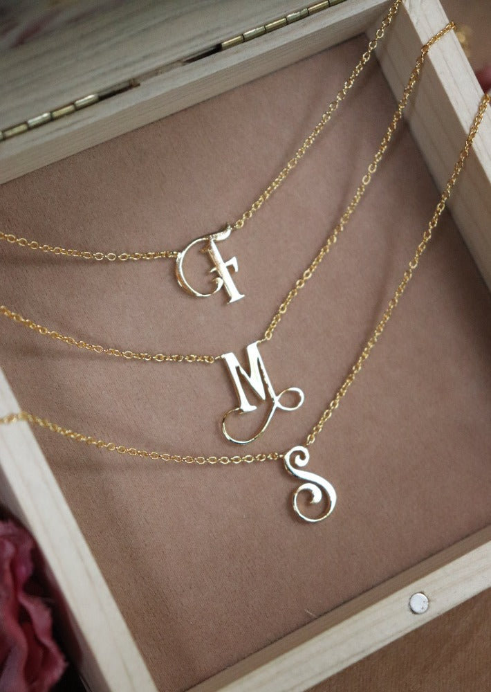 Alphabet Necklace - English