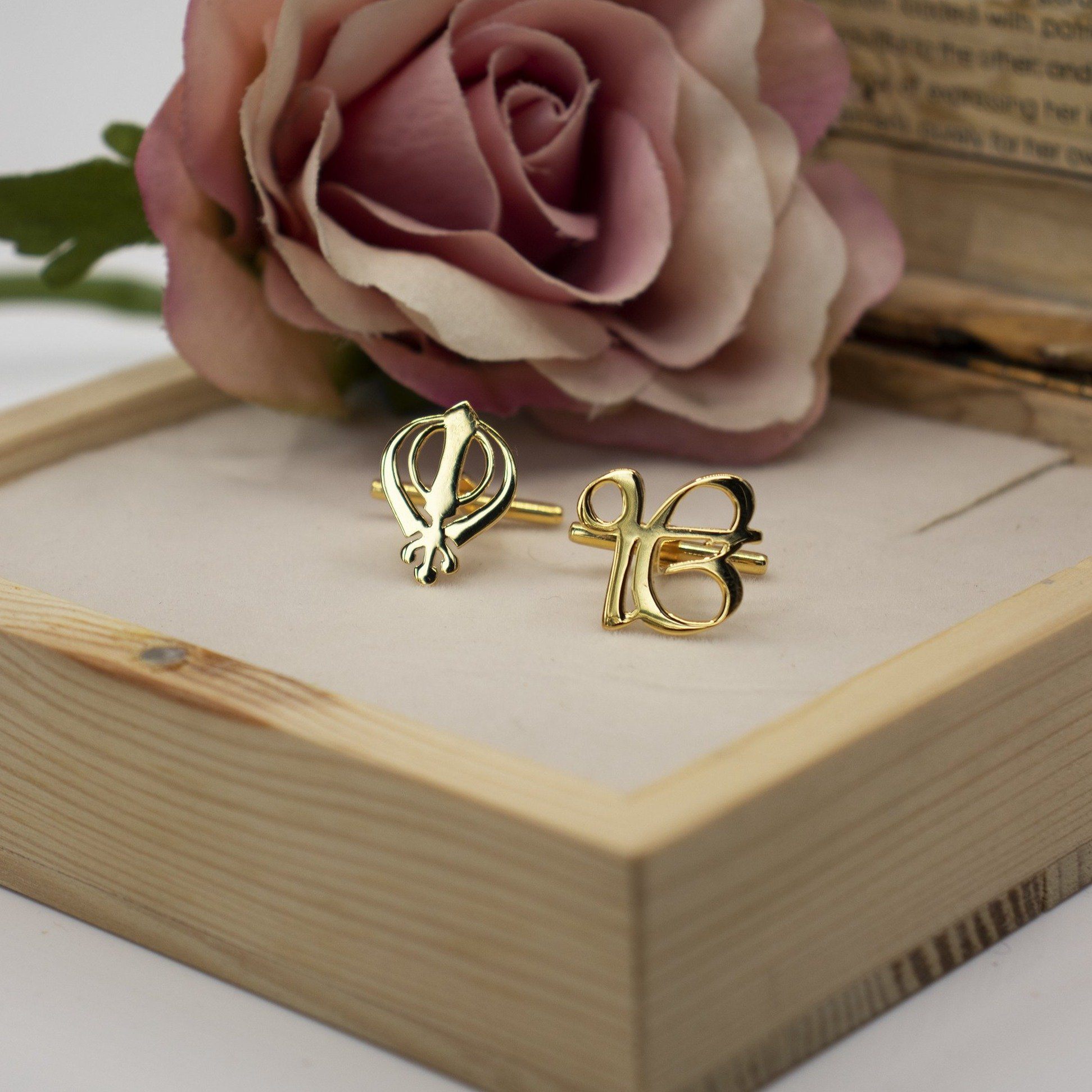 Ik Onkar & Khanda Cufflinks (Ek Omkar)