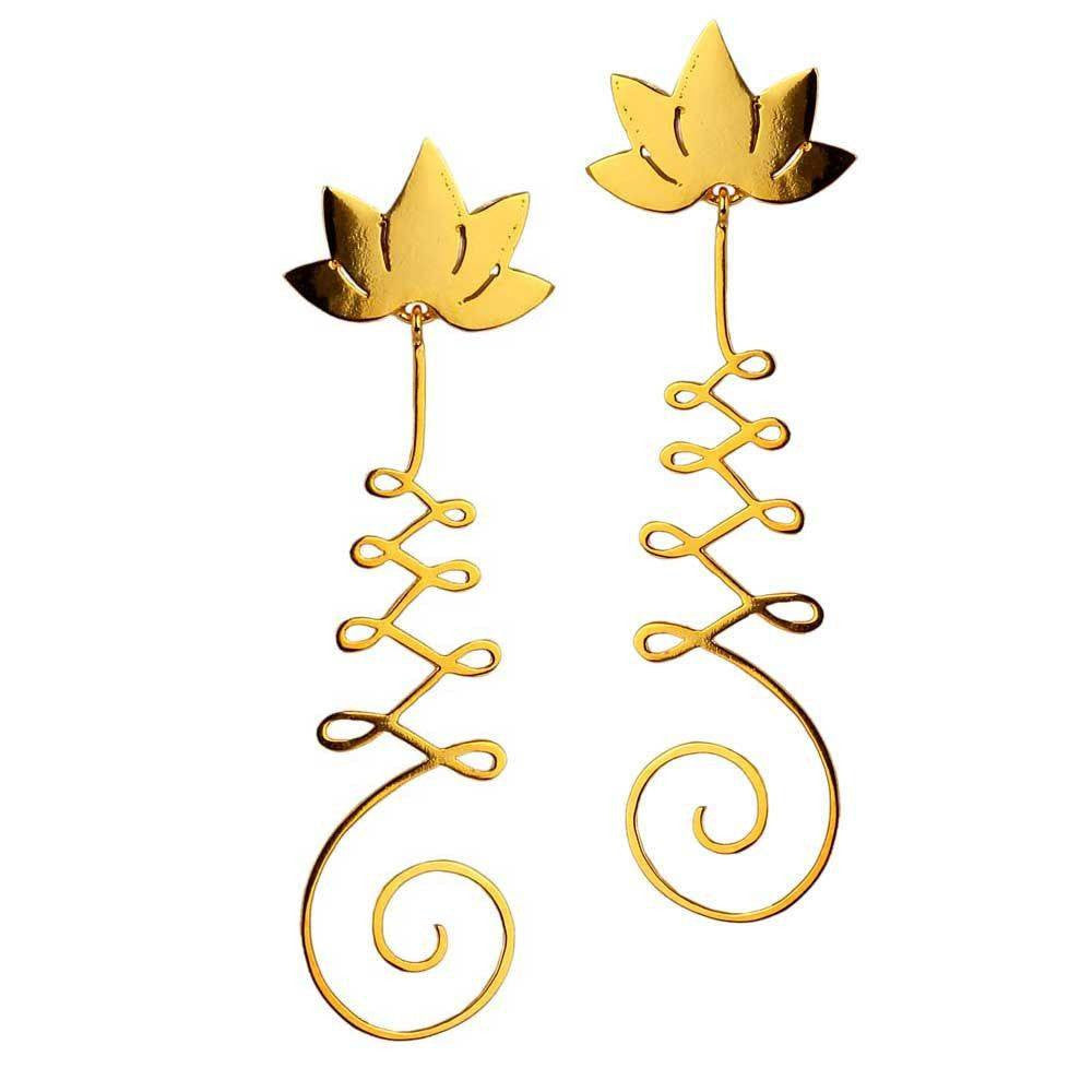 Unalome Earrings