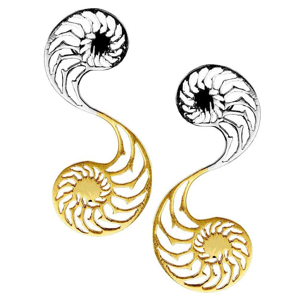 Nautilus Earrings-Small