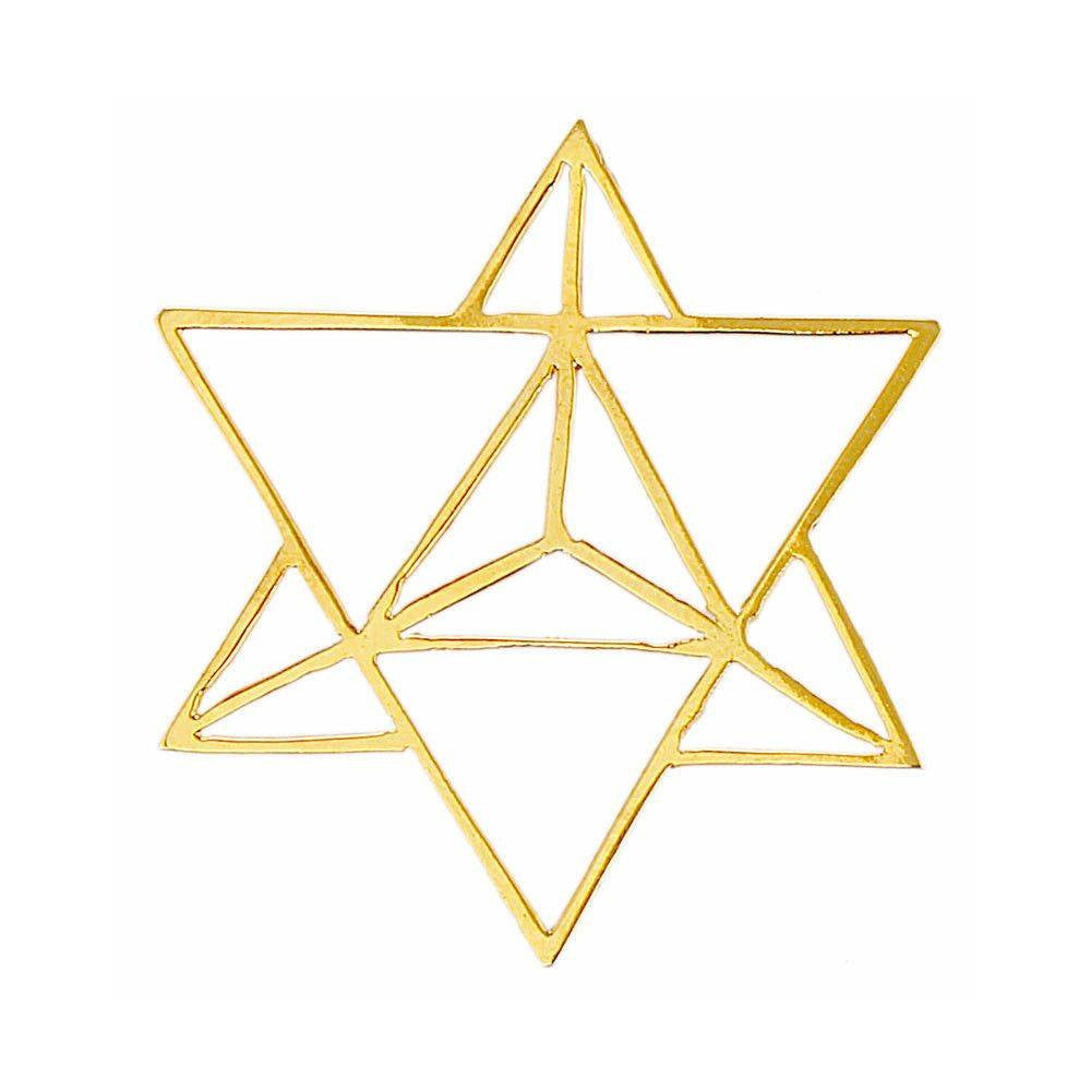 Star Tetrahedron Brooch