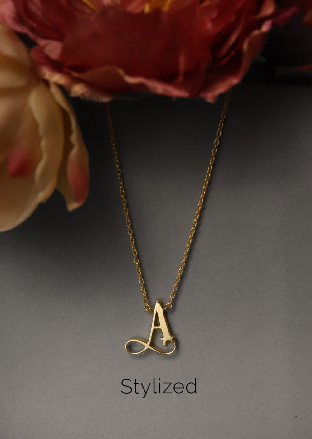 A alphabet pendant fashion