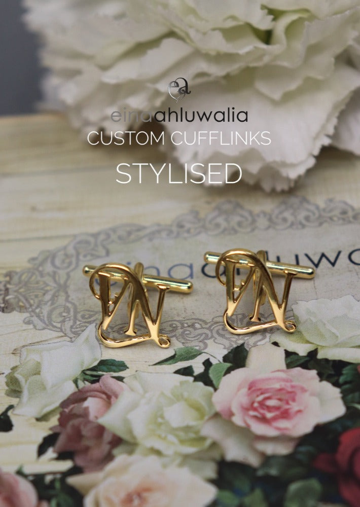 Monogram Cufflinks - English