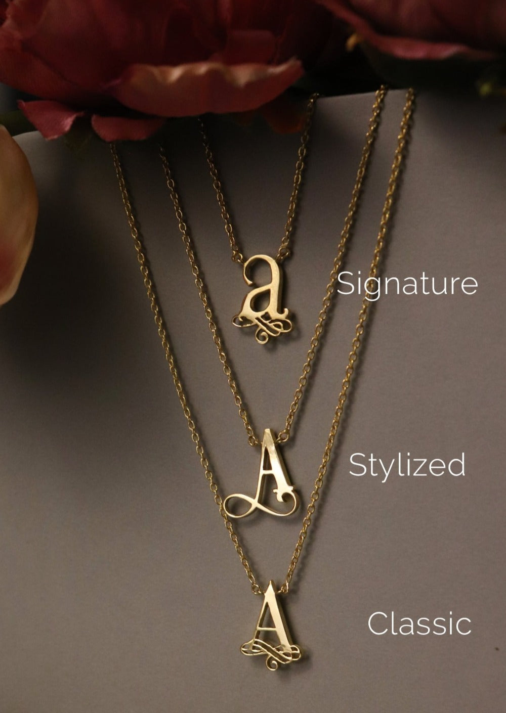 Alphabet Necklace - English