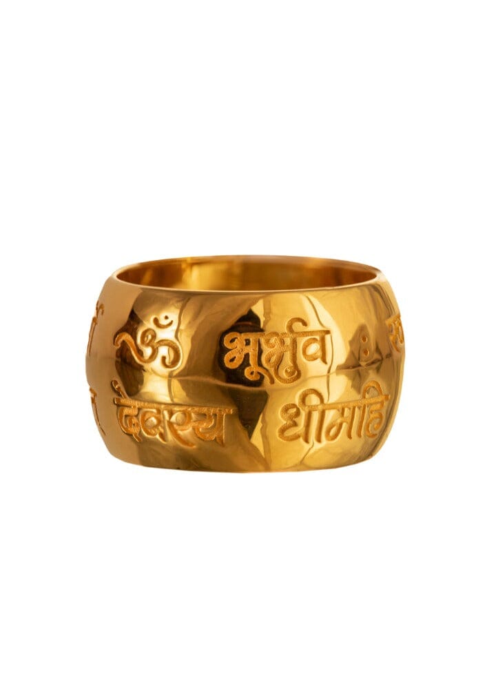 Gayatri Mantra Ring